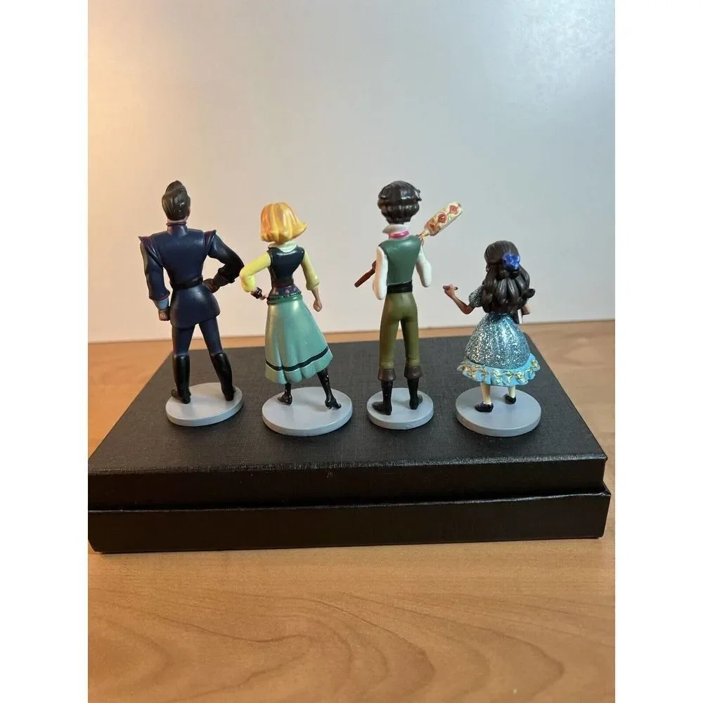 Elena of Avalor Playset 4 Figure Cake Topper Toy Doll Set Loose